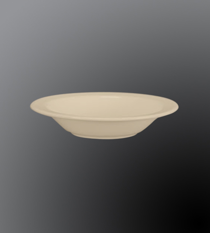 Narrow Rim Ceramic Dinnerware Dover White Soup Bowl 8 Oz.